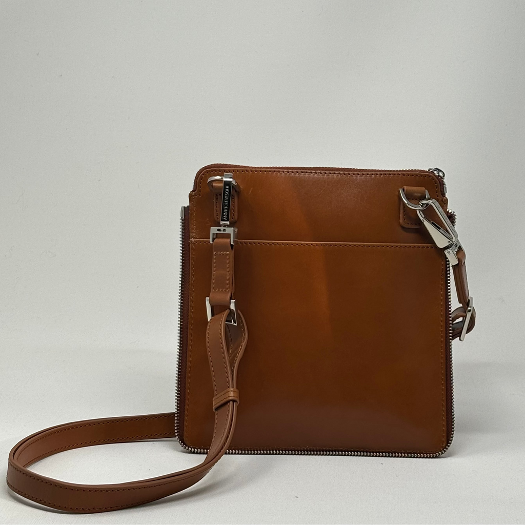 Alice Genuine Leather Backpack, Cognac