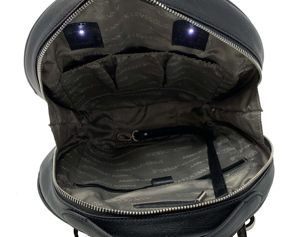 Transformable Beaded Round Bag - Heidi