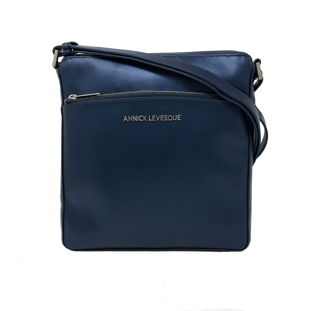 Navy Blue Shoulder Bag | Gisèle - PREORDER