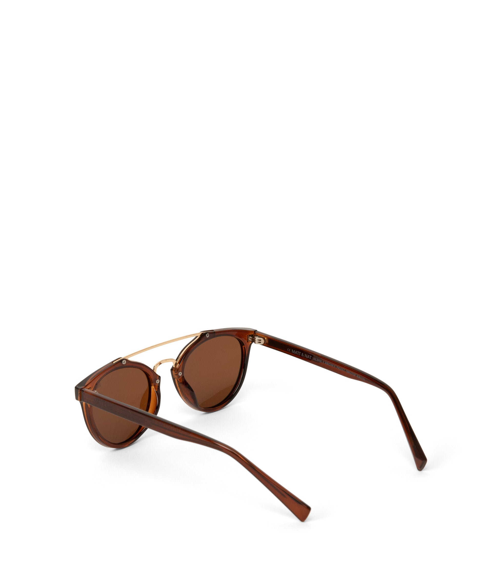 Lunettes de soleil rondes recyclées ALDIE-2