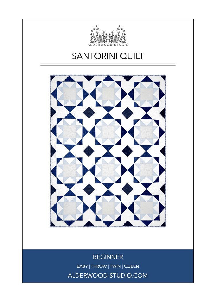 Santorini Quilt PATTERN