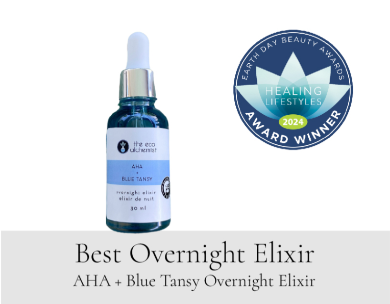 AHA + Blue Tansy Resurfacing Overnight Elixir