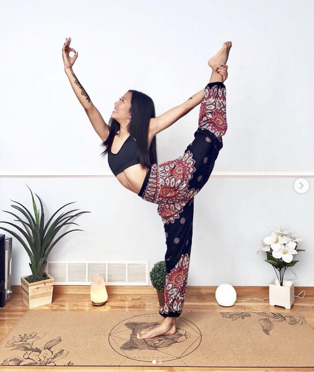 Mountain Lion Cork Yoga Mat | 3.5MM OR 4.5MM