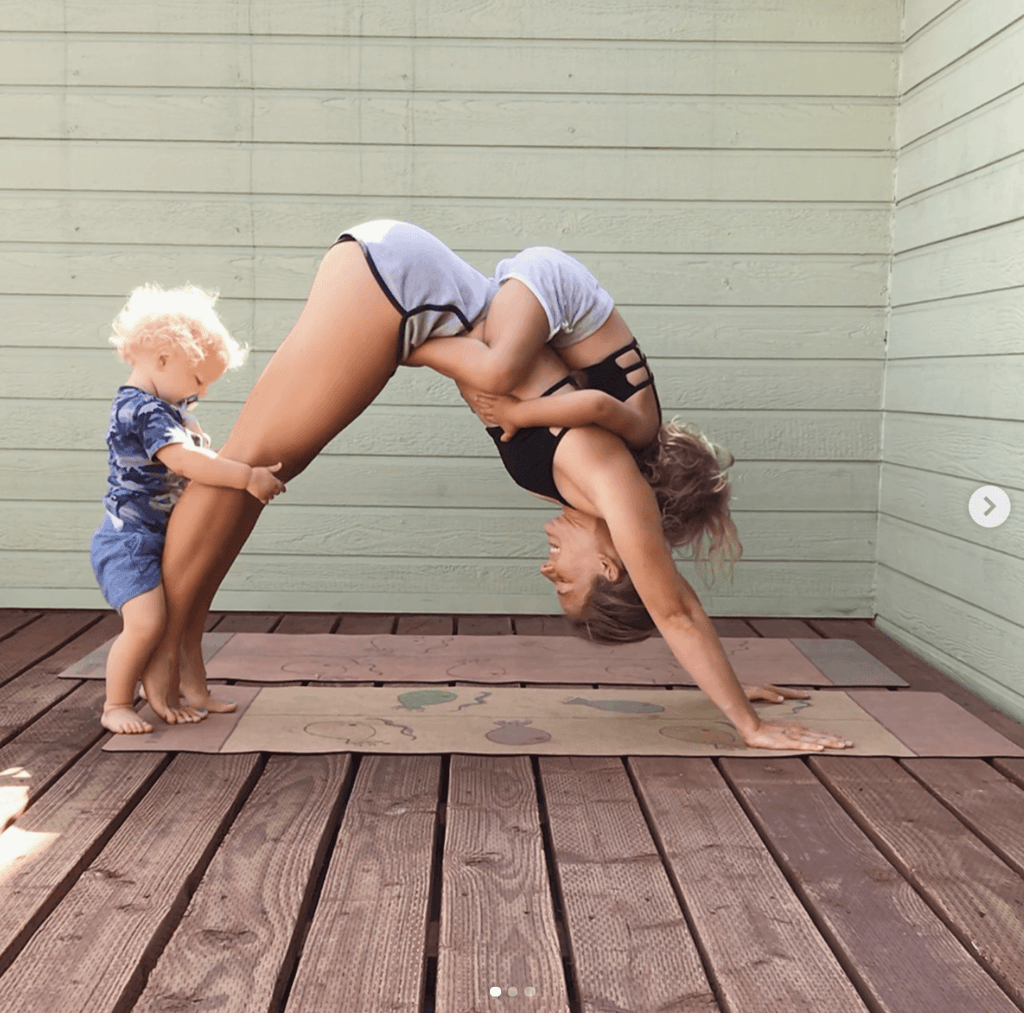 Kids Align Play & Cork Yoga Mat