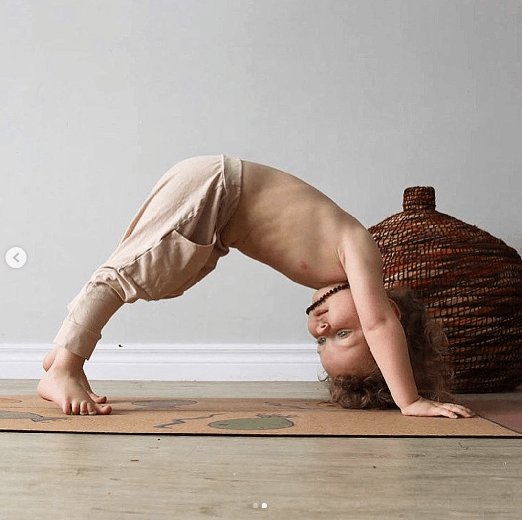 Kids Align Play & Cork Yoga Mat