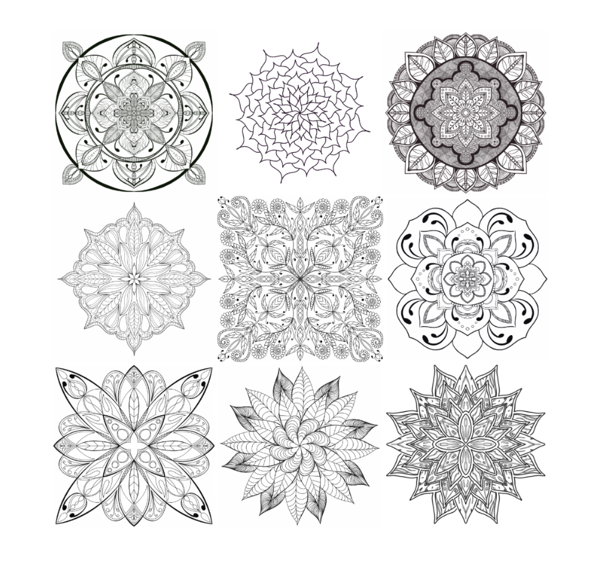 Mandalart: A Mandala Colouring Book By Willow Rivers & Mx Kowalski