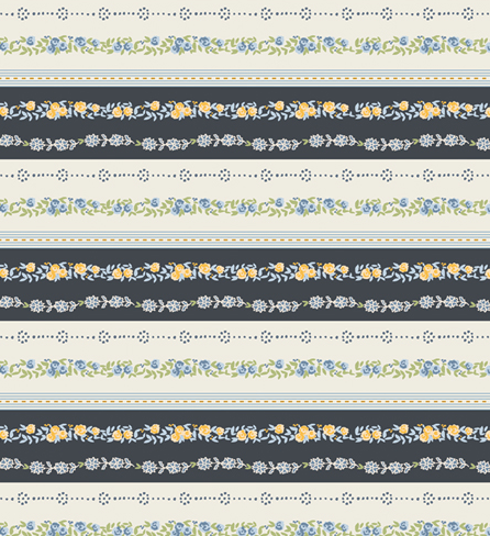AGF 2.5 Edition - Potager; Organic Bound Binding Fabric, 2.5" strips