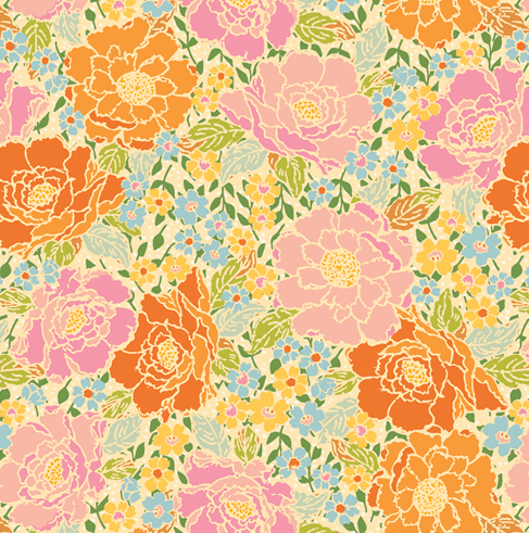 AGF Marigold; Woods Rose Garden, 1/4 yard