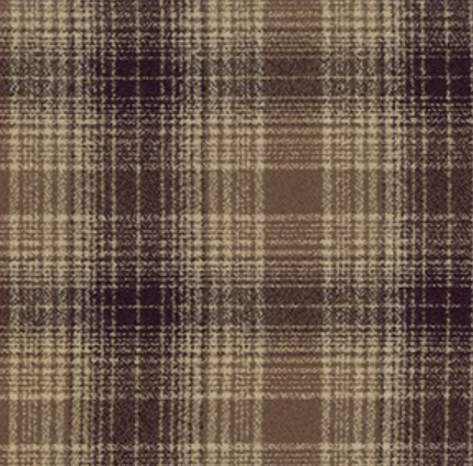 Flanelle de mammouth - Chocolat, 1/4 yard