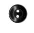 Elan ; Bouton à 2 trous, noir, 9 mm