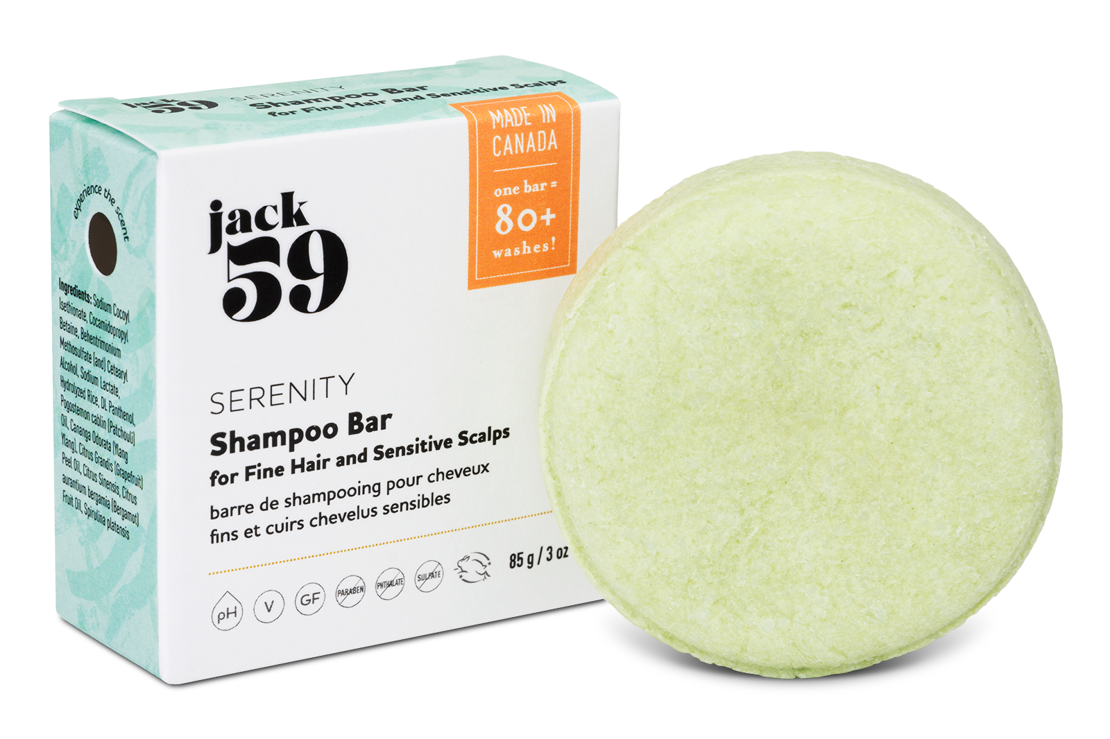 Barre de shampoing Serenity