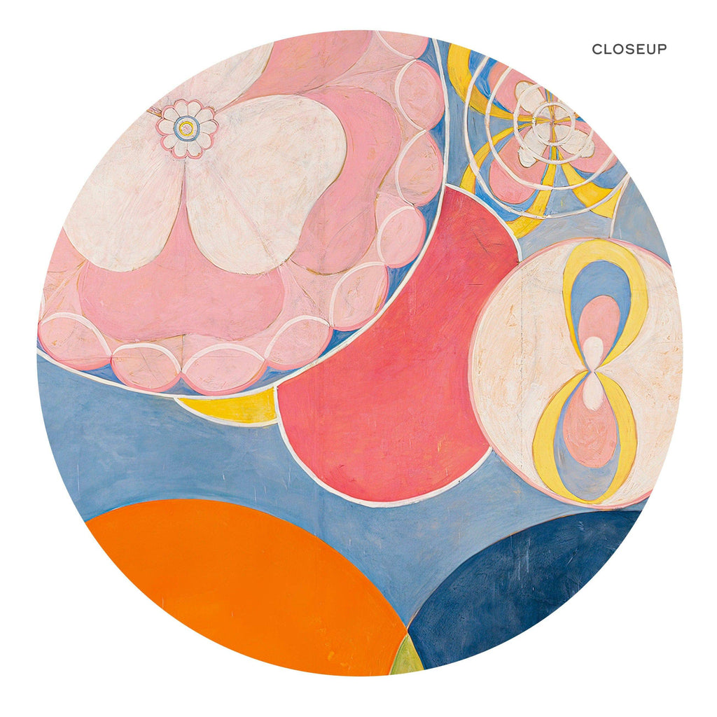 Hilma af Klint The Ten Largest Childhood Set of 2 Art Prints – Abstract Wall Art