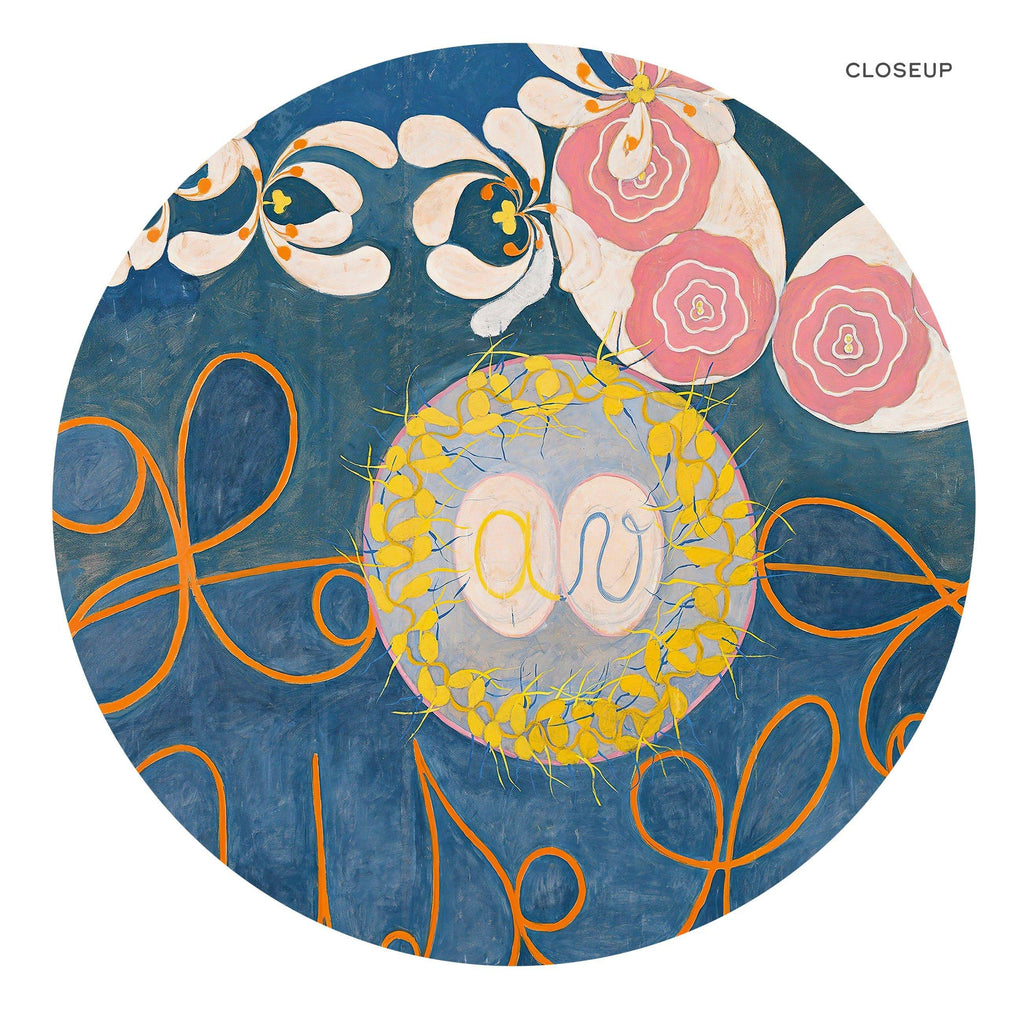 Hilma af Klint The Ten Largest Childhood Set of 2 Art Prints – Abstract Wall Art