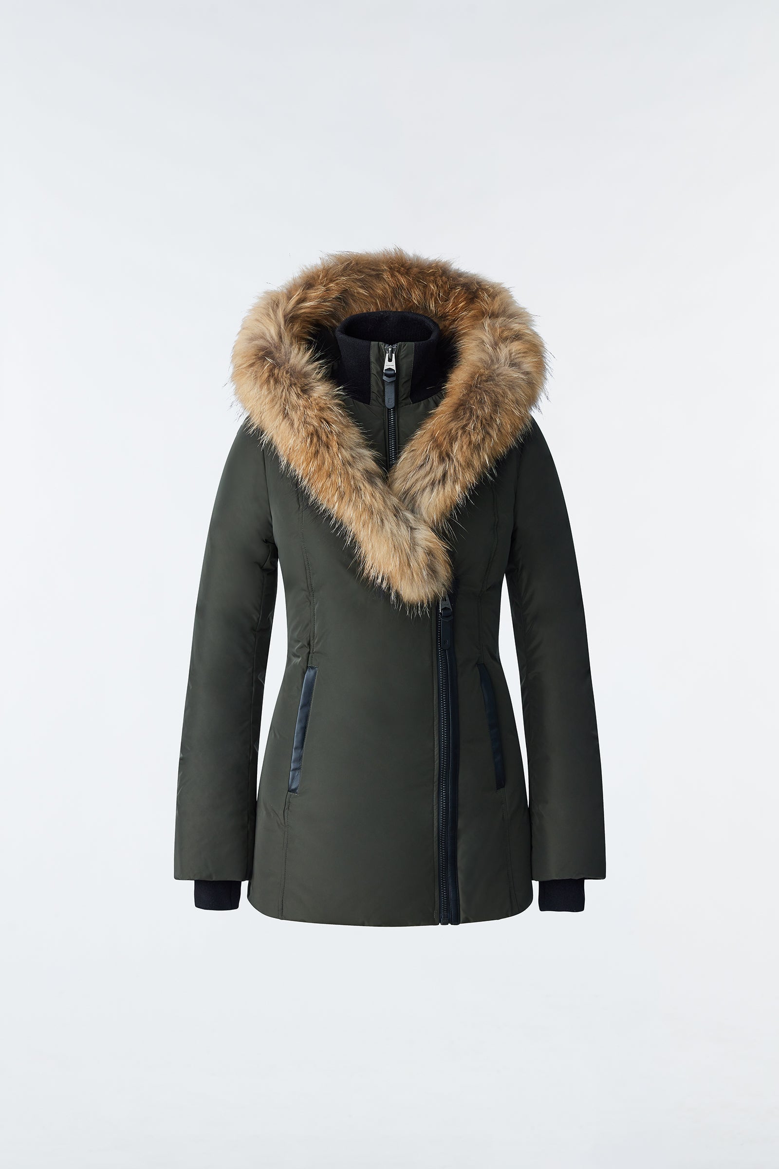 Manteau en duvet ADALI avec fourrure naturelle Signature Mackage Collar