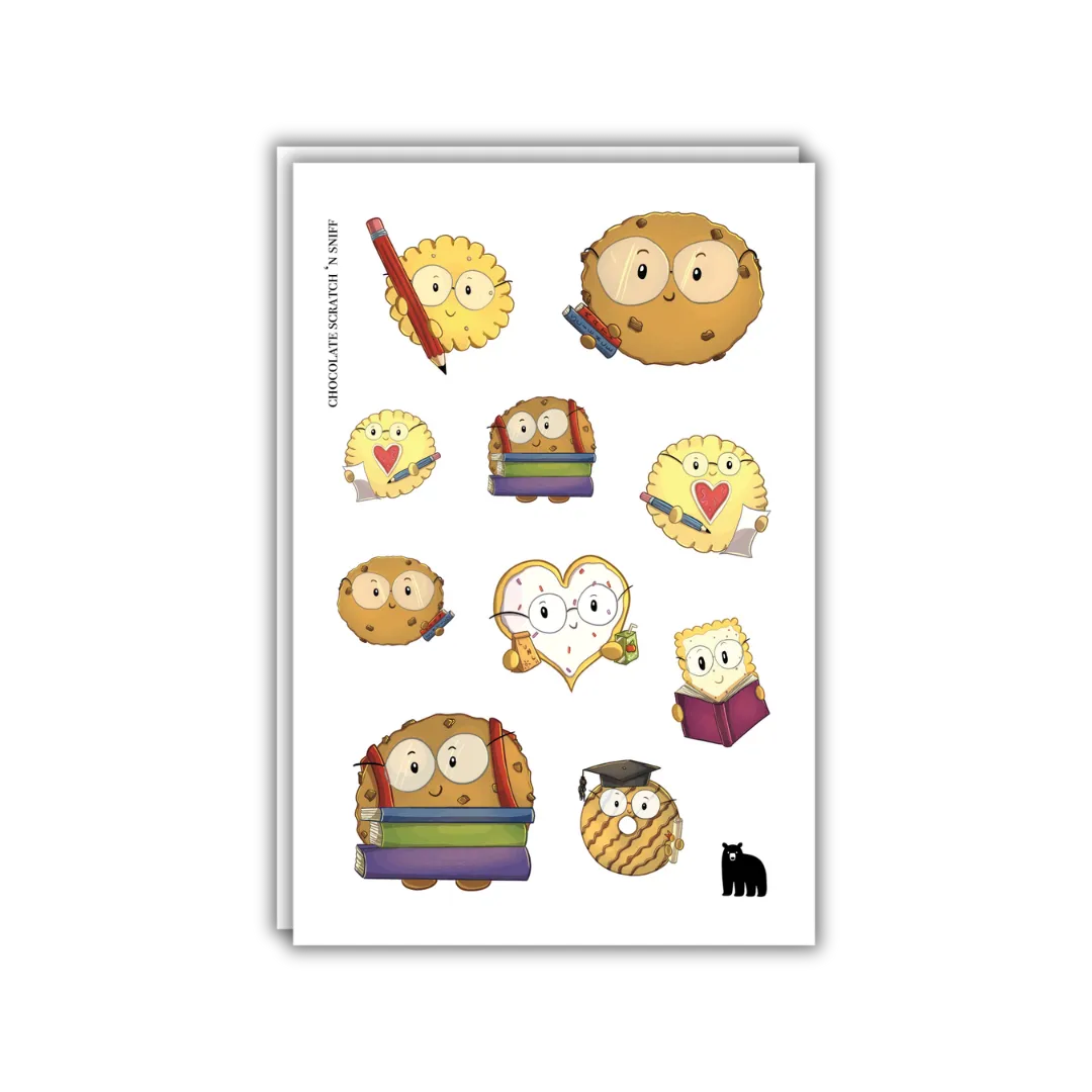 Smart Cookies - Four Bears Sticker Club
