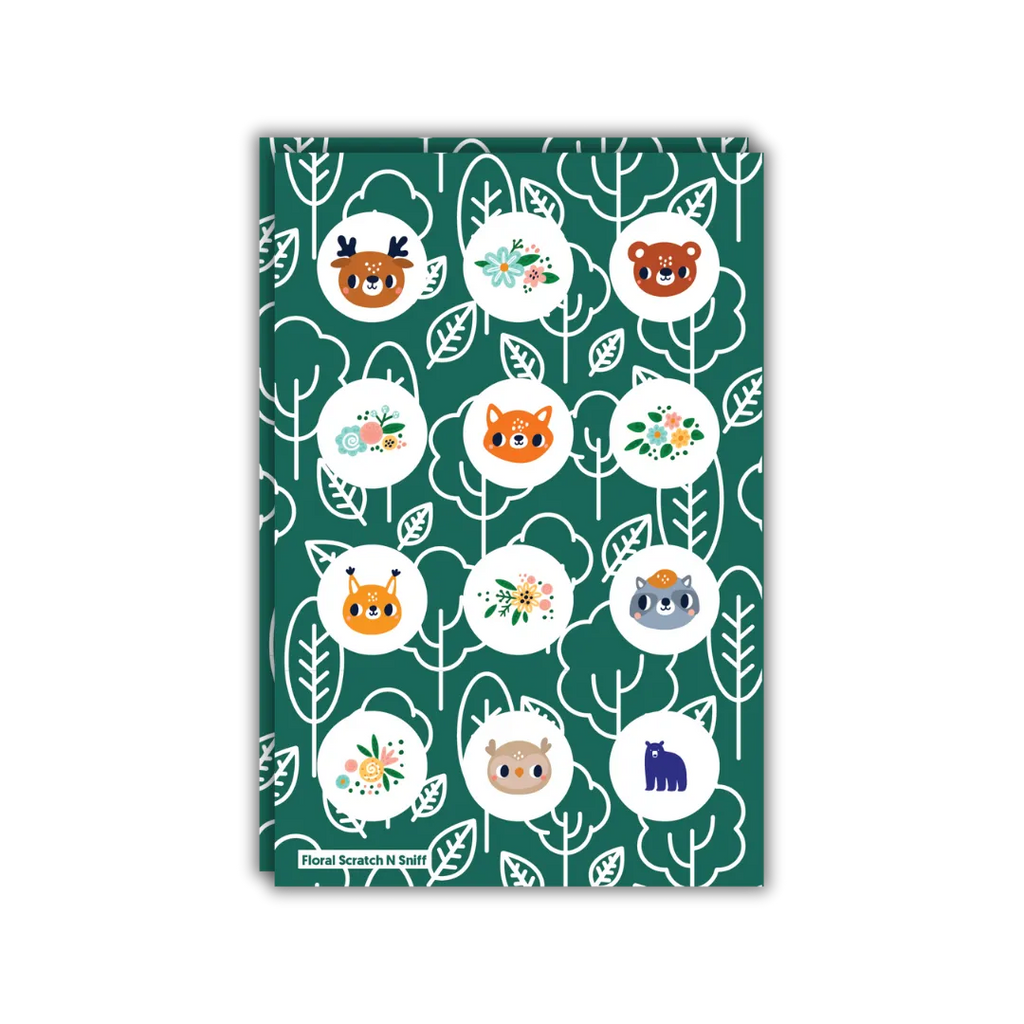 Floral Forest - Four Bears Sticker Club