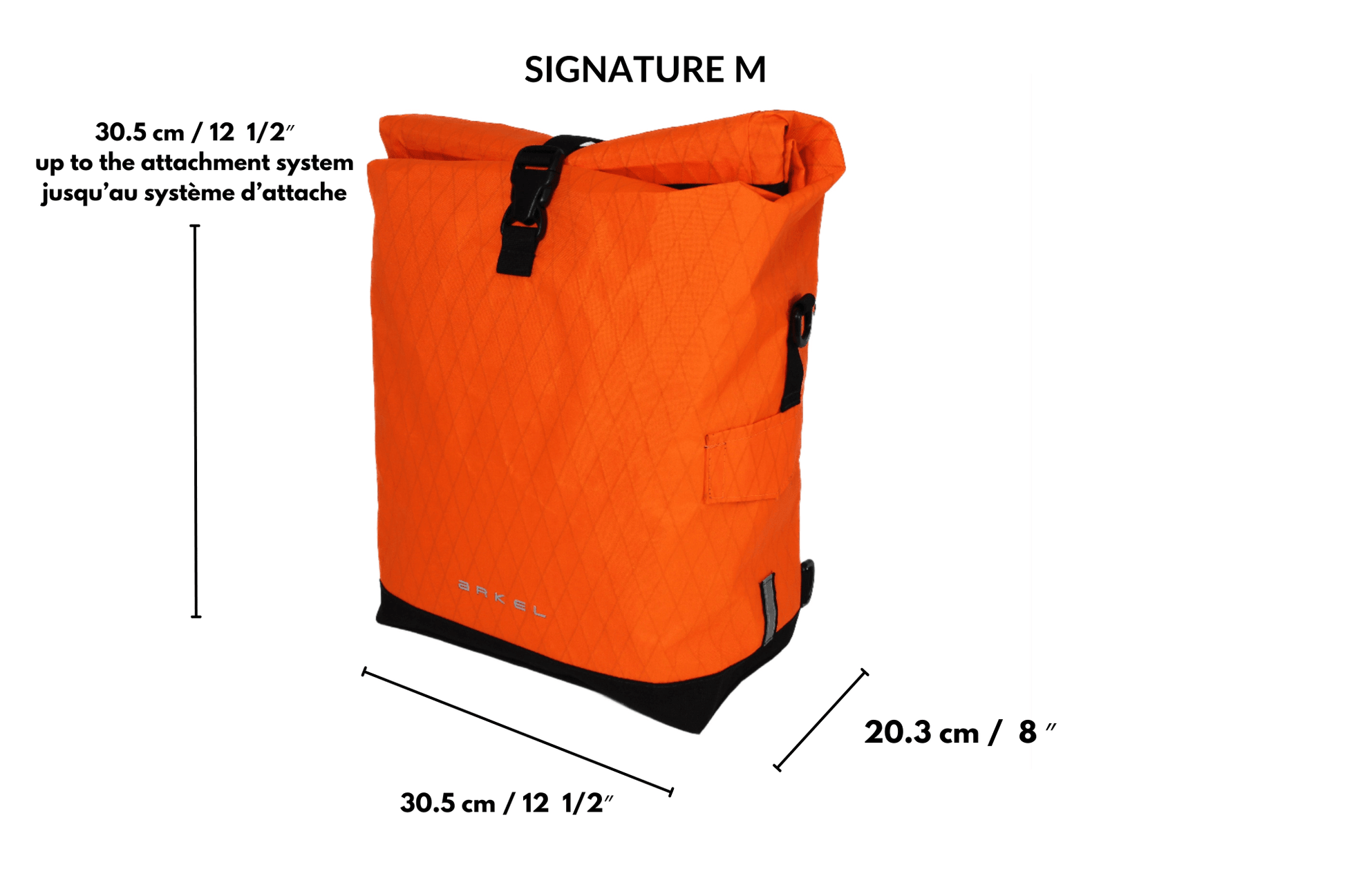 Signature M- Waterproof Urban Pannier