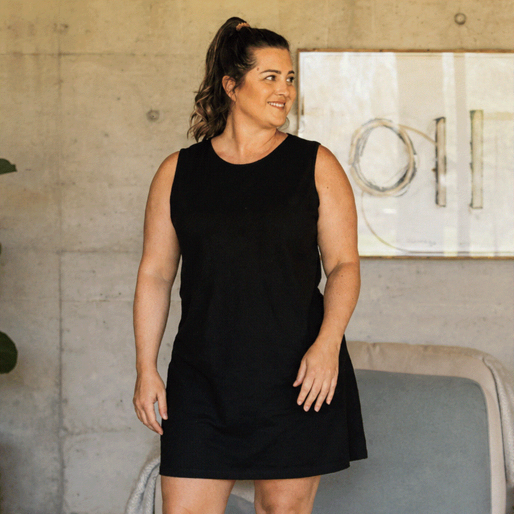 Simone Cooling Nightgown — The Magic Dress for Hot Nights & Cool Days