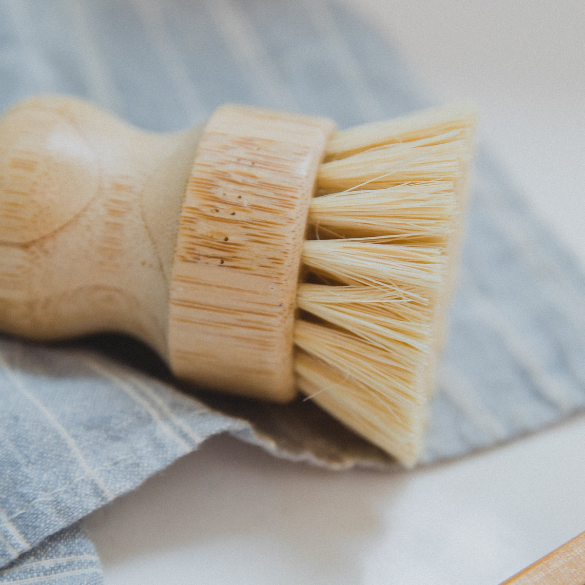 Maison - Brosse en sisal et bambou naturel