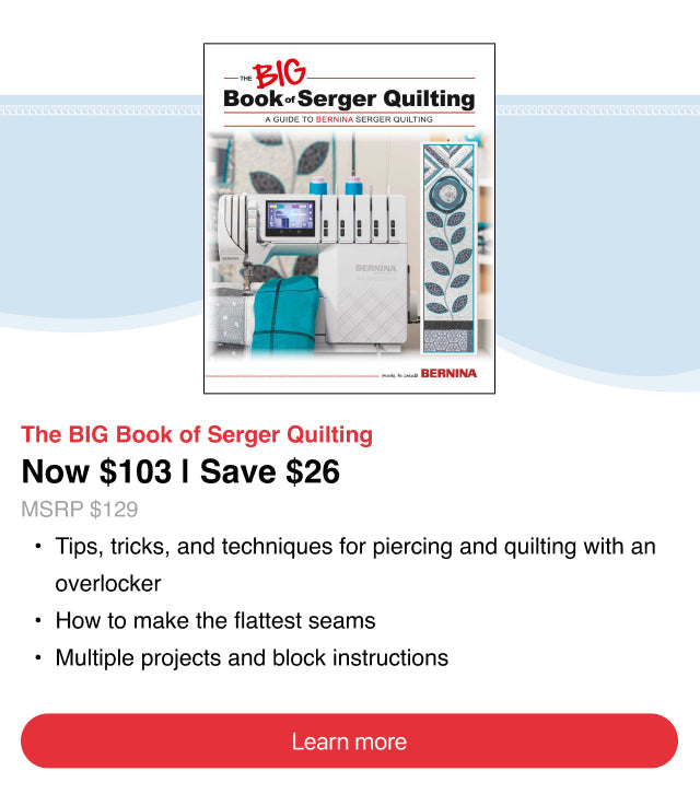 Le GRAND livre Bernina Sergent Quilting