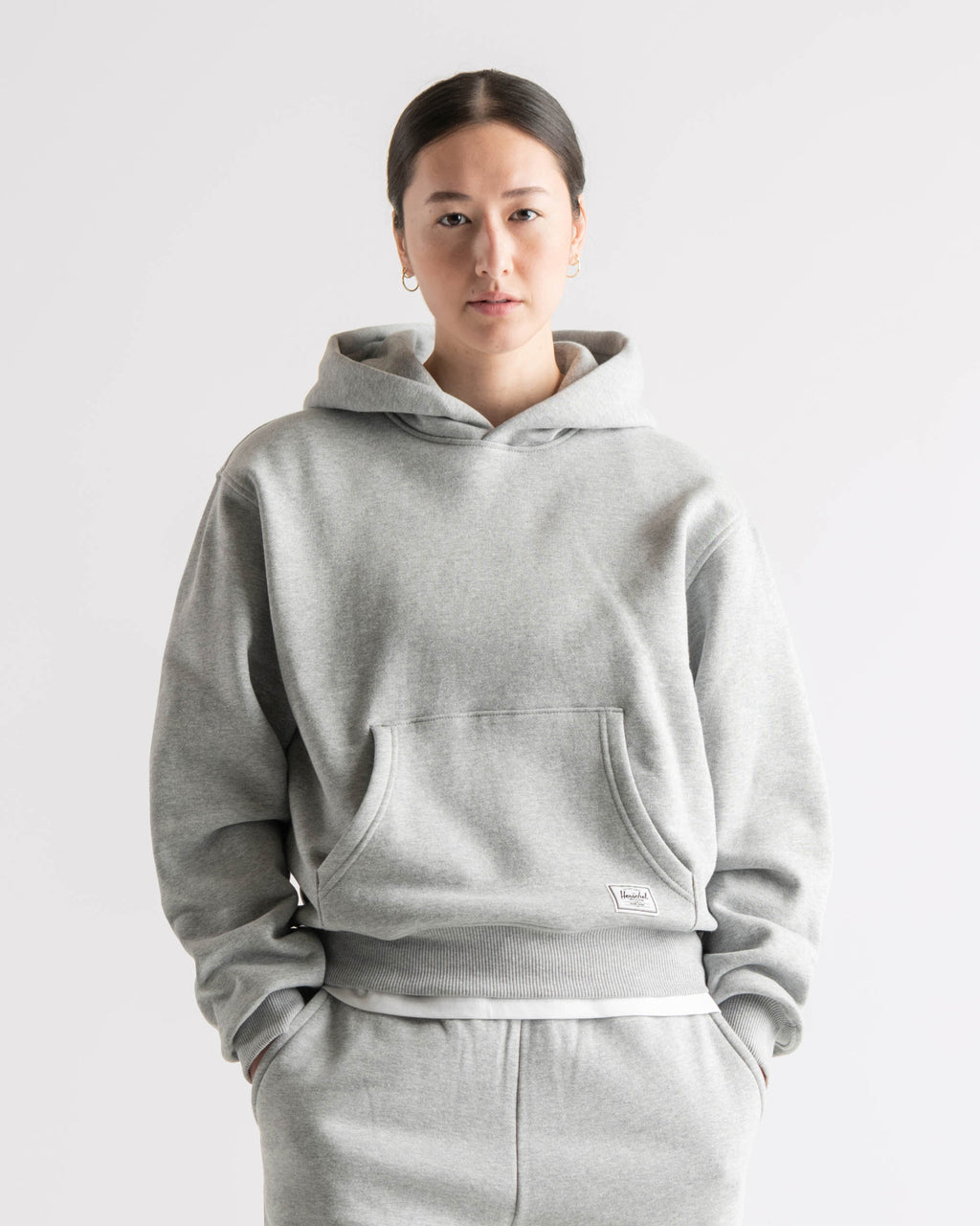 Sweat à capuche classique pour femme