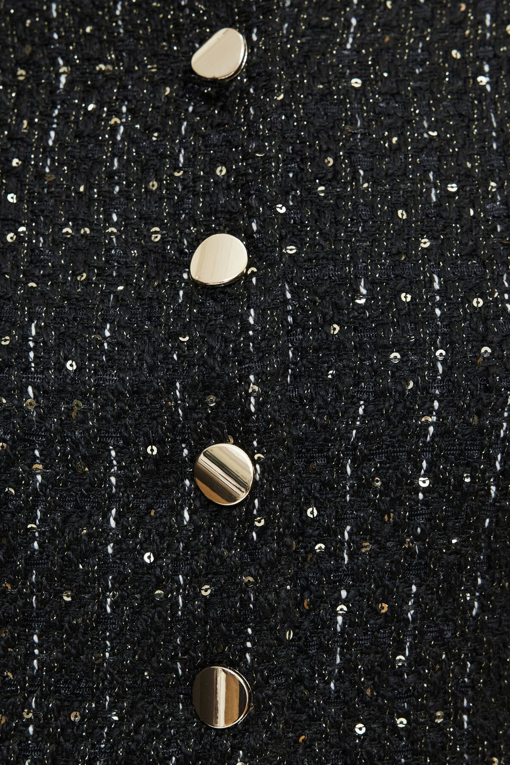 Blazer court en tweed métallisé Margaux