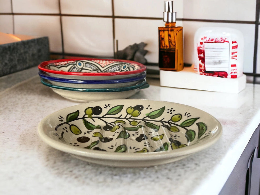 Handcrafted Ceramic Soap Dish Bathroom Accessories