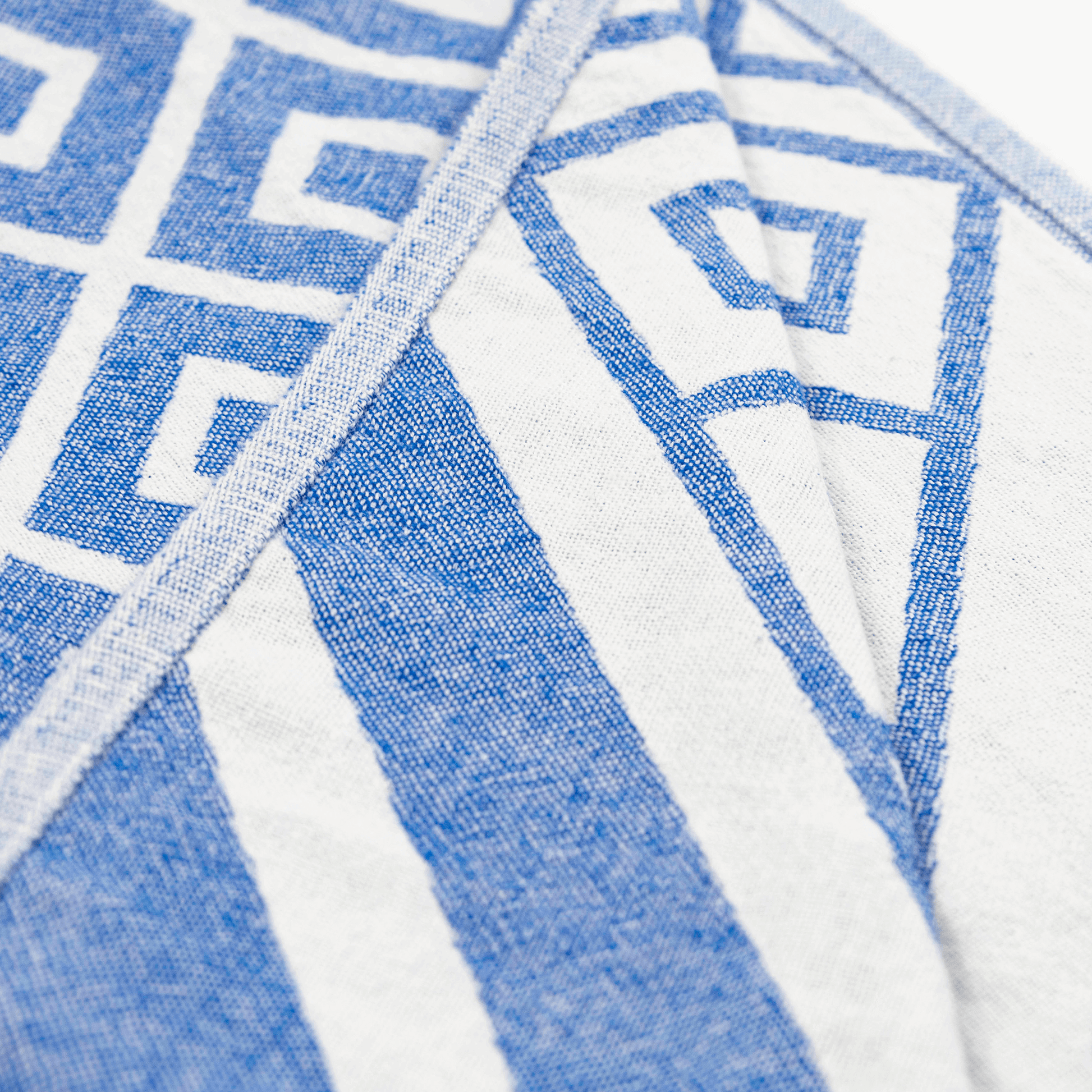 Turkish Towels Canada | Hand Towel | Blue + White