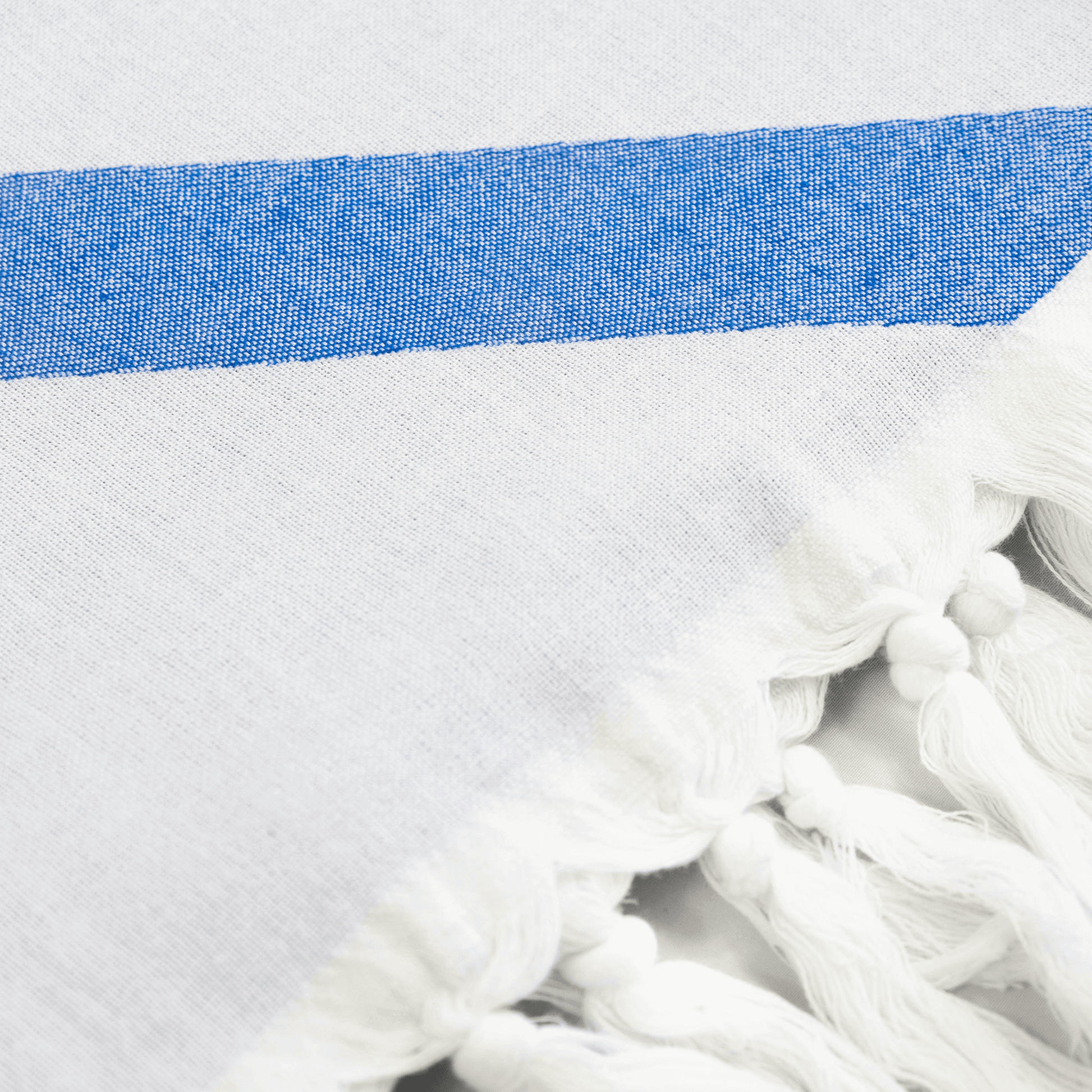Serviettes turques Canada | Serviette de corps | Bleu et blanc