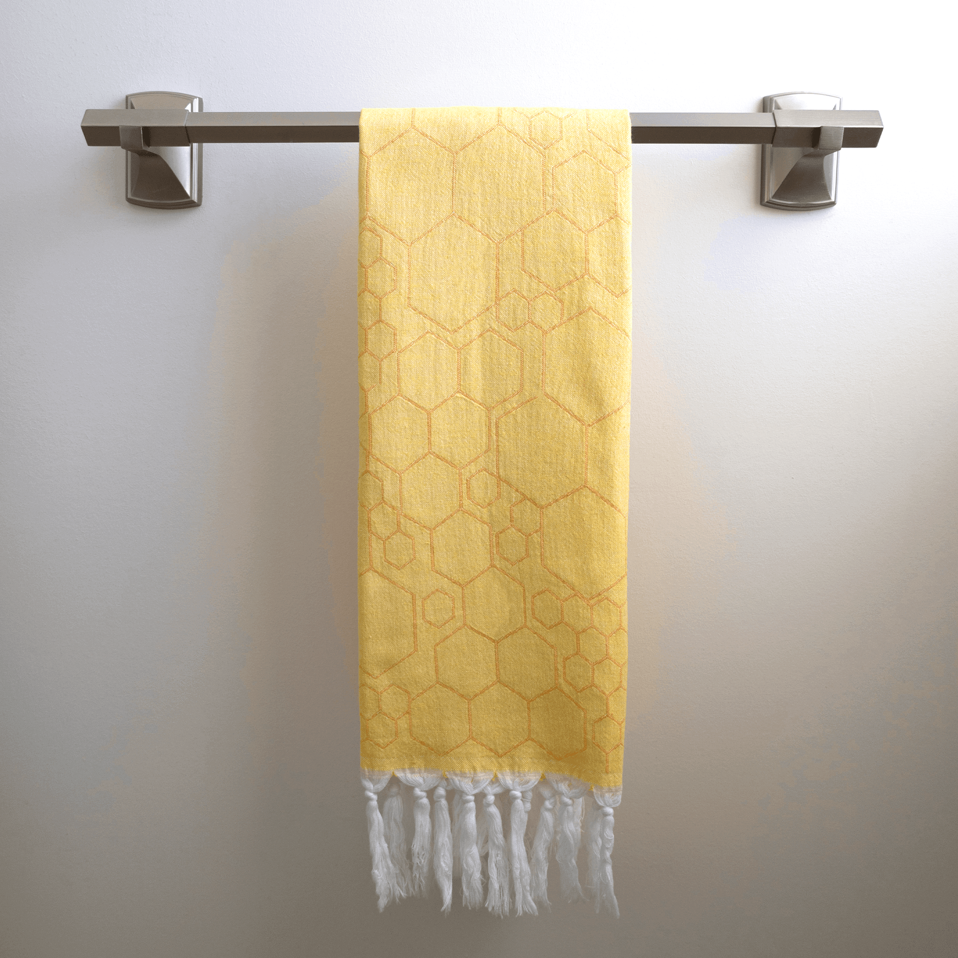 Turkish Towels Canada | Hand Towel | Yellow + Orange