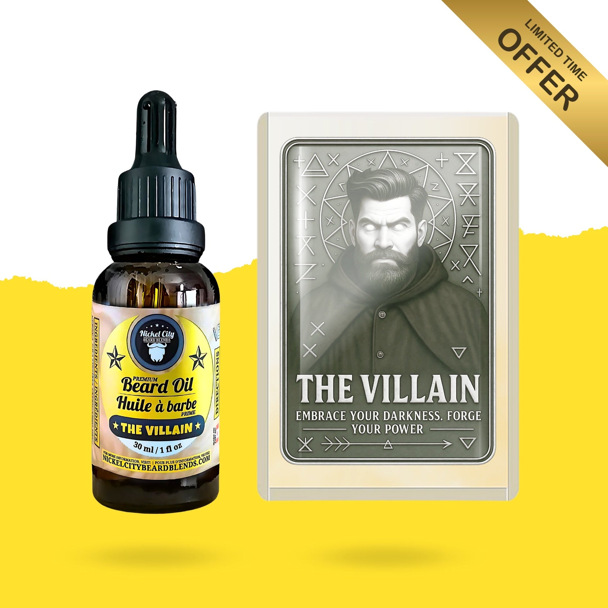 SoulSeries Collector’s Bundle | 5 Beard Oils + 5 Gold Foil Collector Cards (Limited Edition Set)