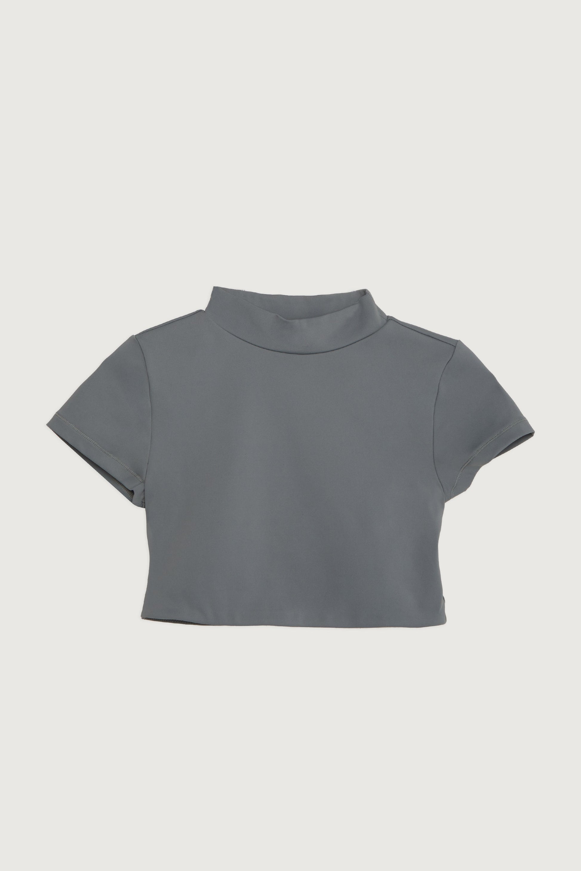 MOCKNECK SWIM TOP