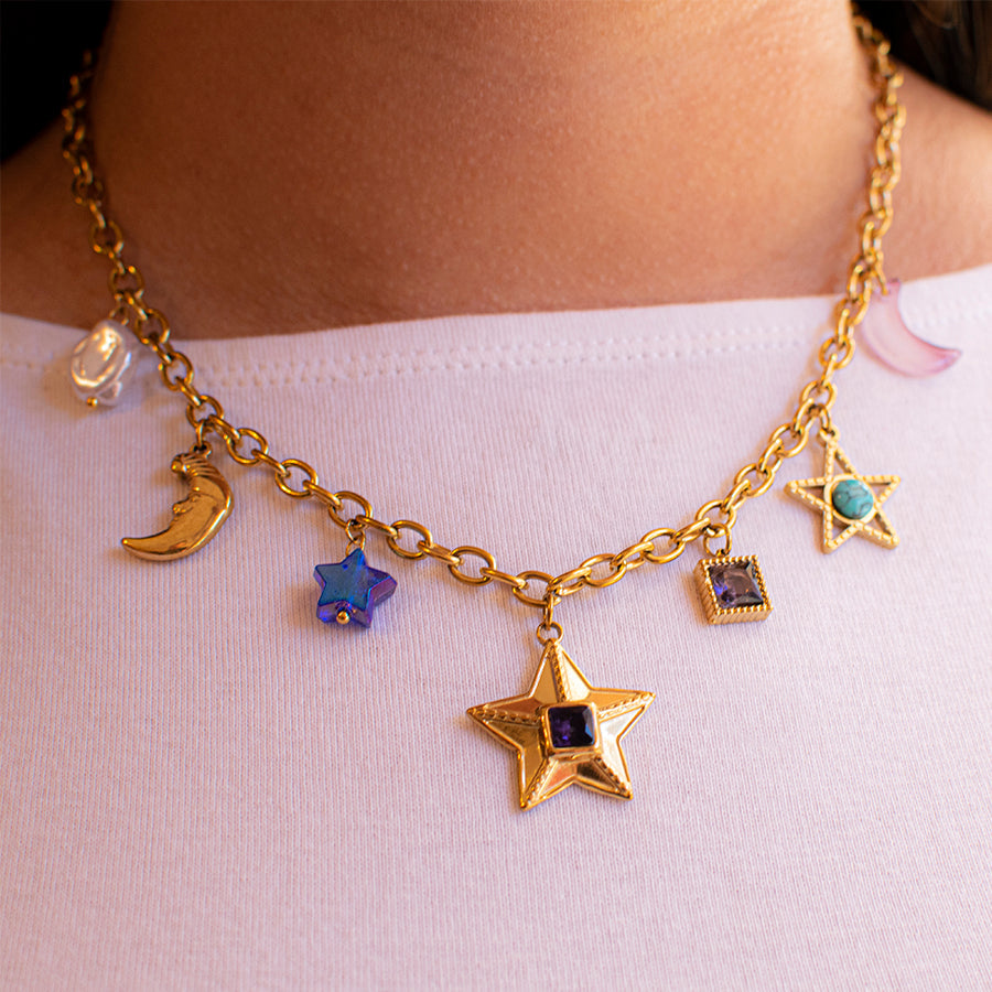 Hocus-Pocus Charms Necklace