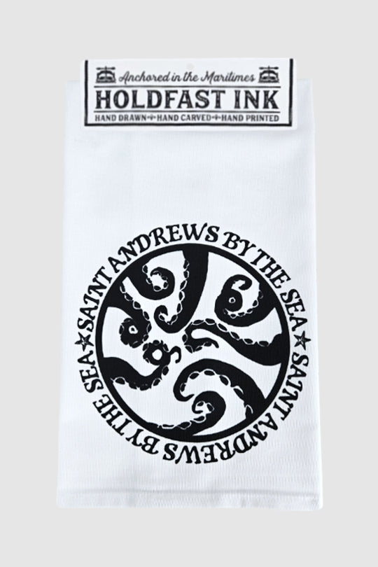 St. Andrews Octopus Tentacles Tea Towel