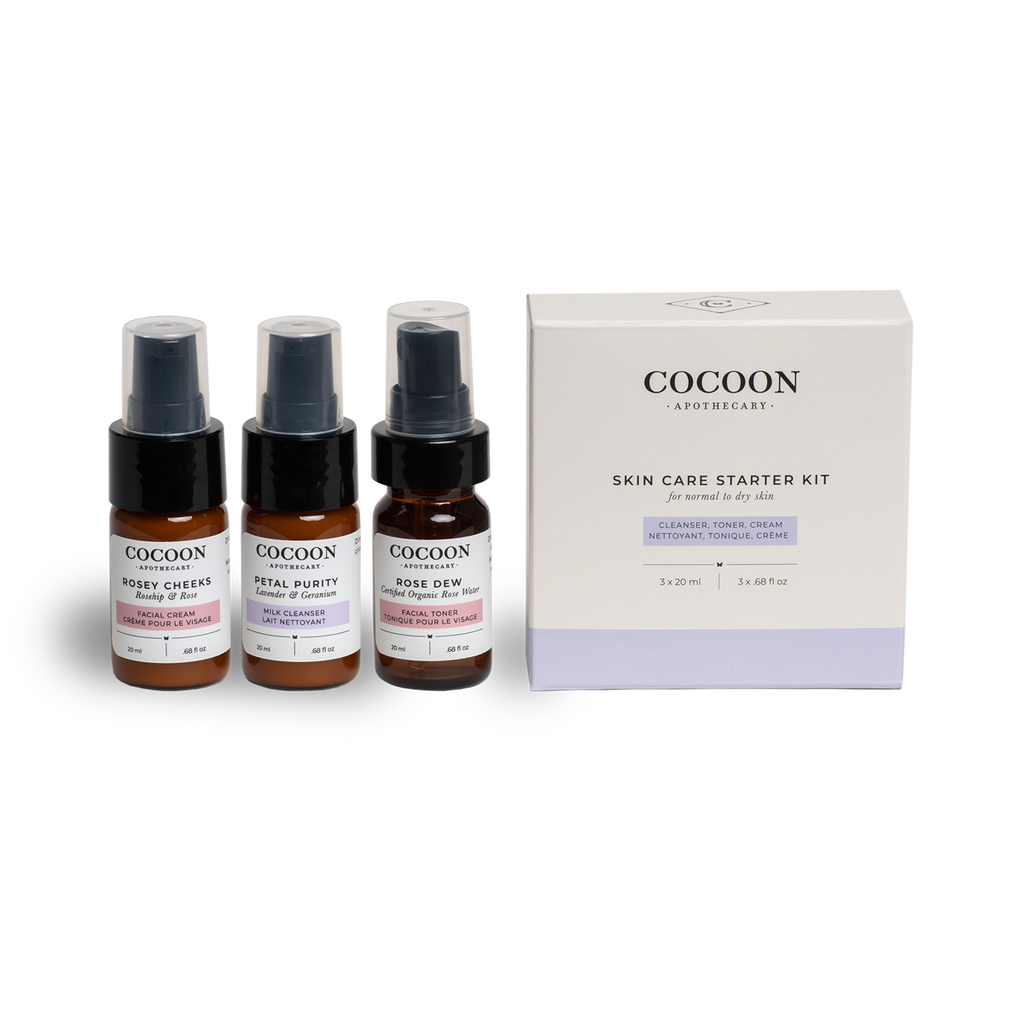 Skin Care Starter Kit for Normal to Dry Skin