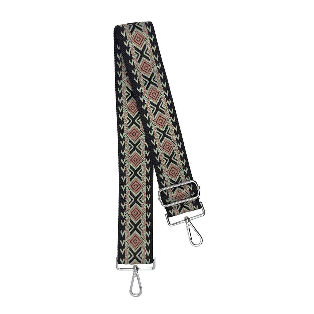 Stevie Woven Strap - Silver Hardware