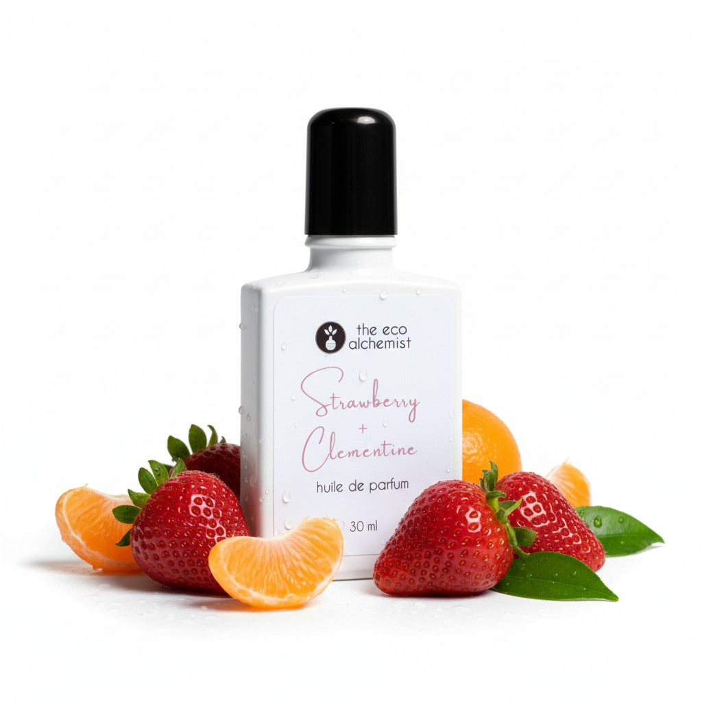 Huile parfumée - fraise + clémentine