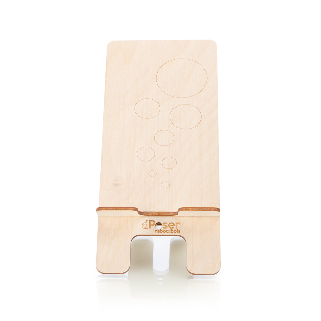 Wooden Cell Phone Stand 'D-Poser'