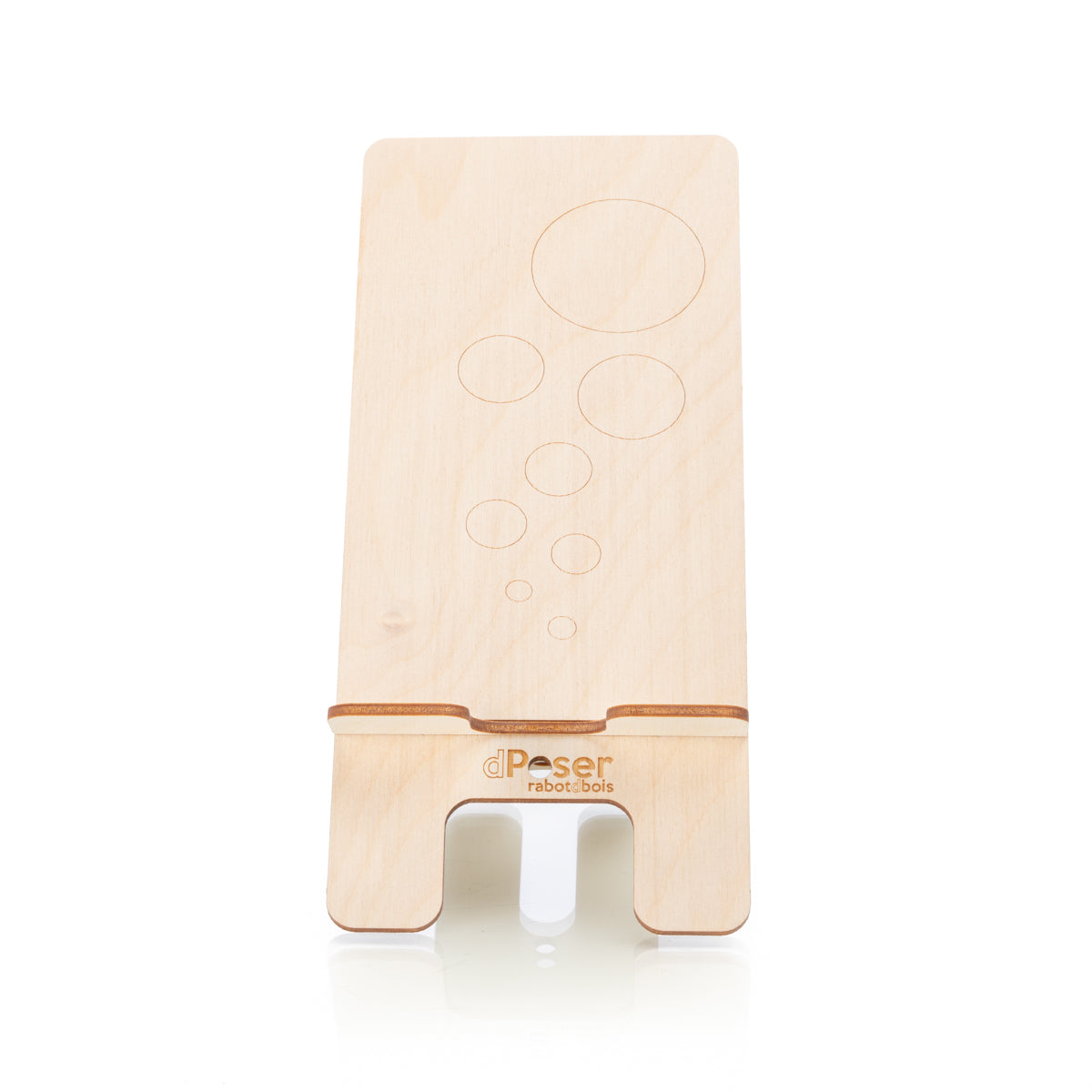 Wooden Cell Phone Stand 'D-Poser'