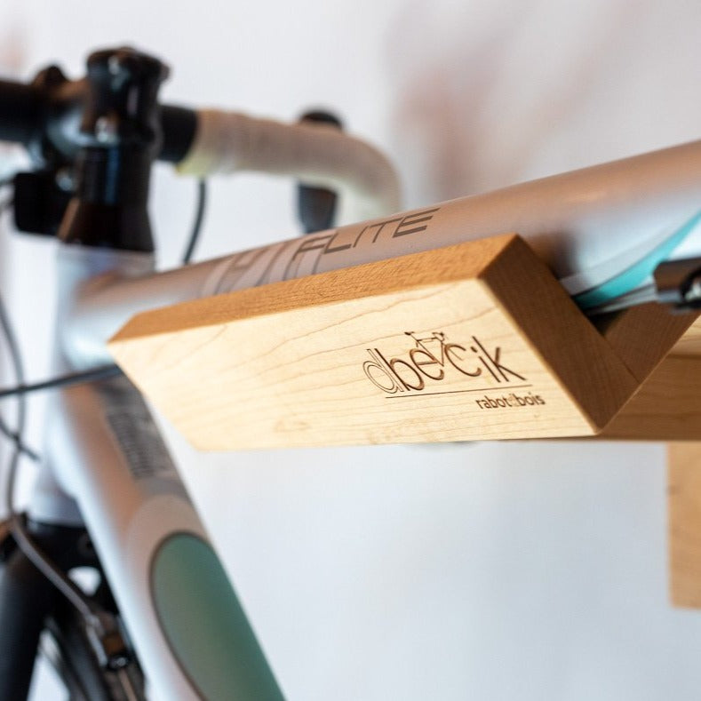 Wooden Wall Mount for Bike - D-Bécik