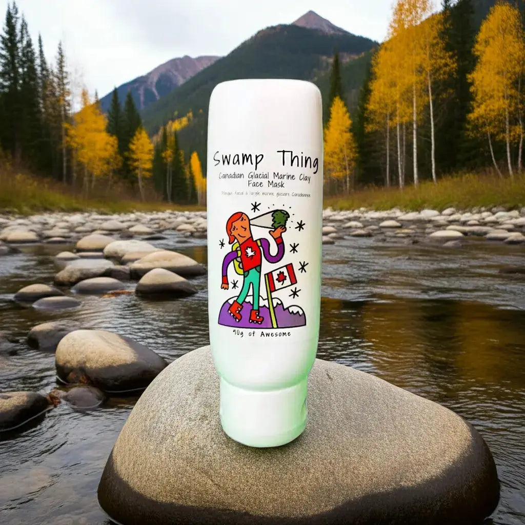 Masque d'argile glaciaire canadien Swamp Thing