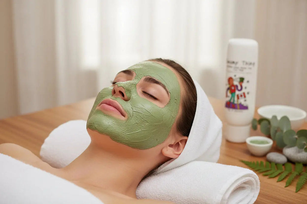 Masque d'argile glaciaire canadien Swamp Thing