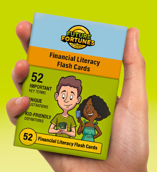 52 Financial Literacy Flashcards for Kids