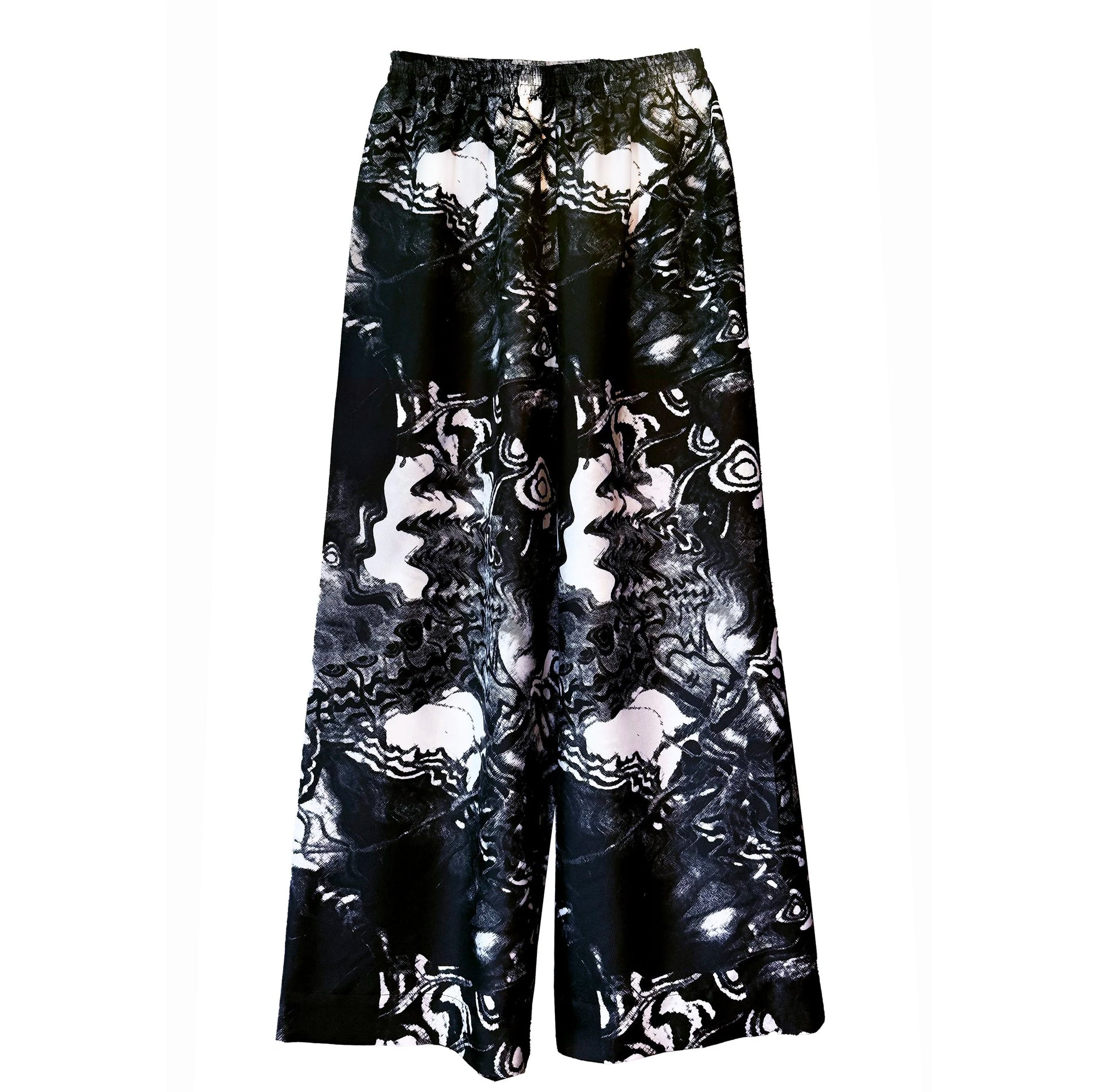 sibylla moth silk pants