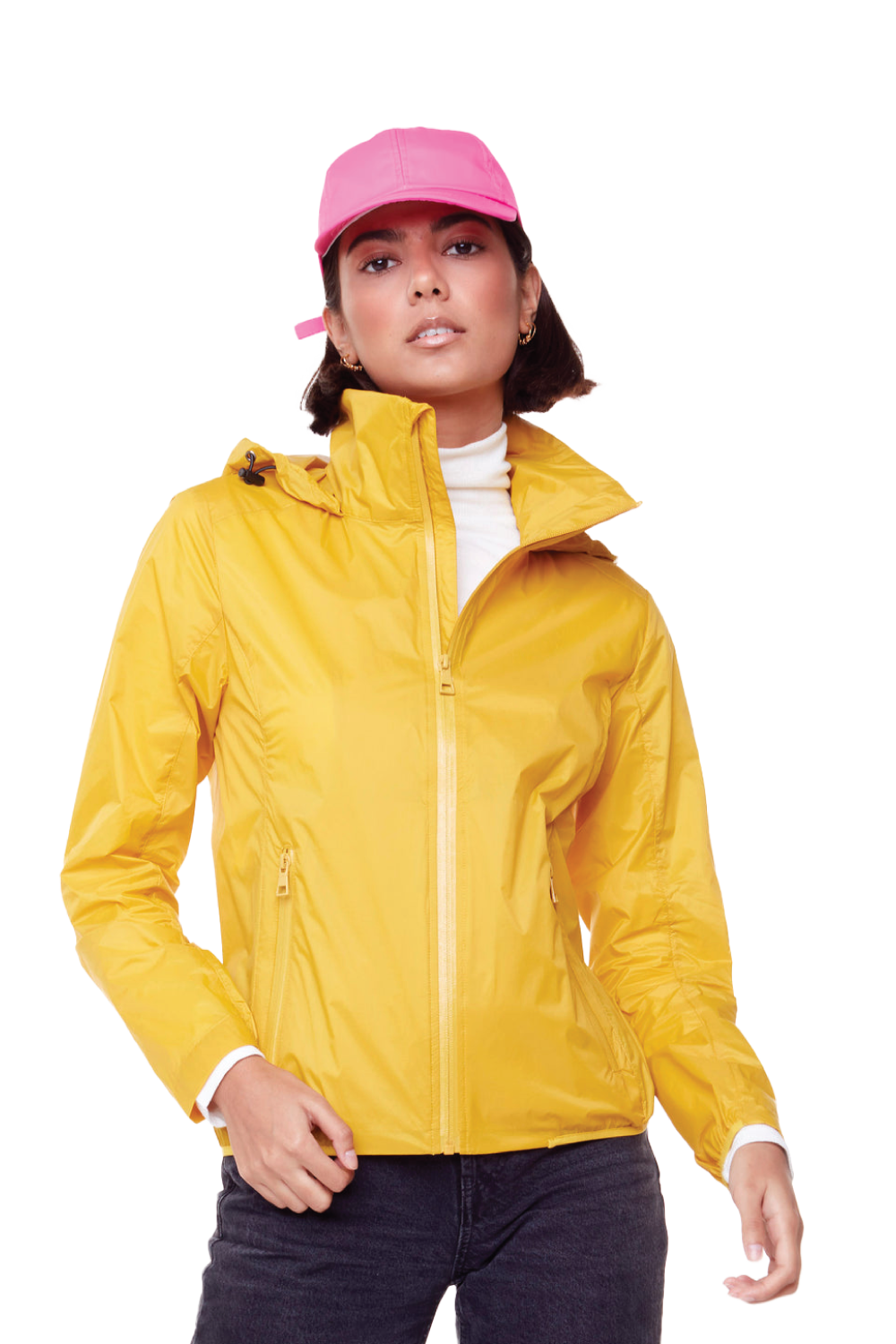 PELLY | VESTE COUPE-VENT ULTRA-LÉGÈRE (RECYCLÉE) POUR FEMME, JAUNE