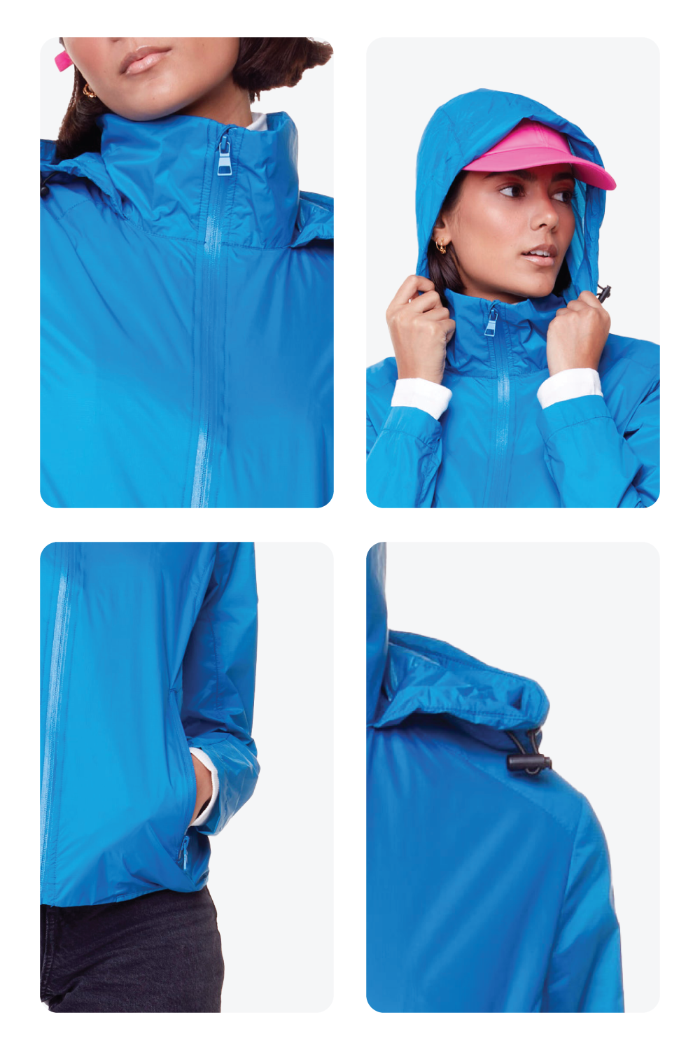 PELLY | VESTE COUPE-VENT ULTRA-LÉGÈRE (RECYCLÉE) POUR FEMME, BLEU