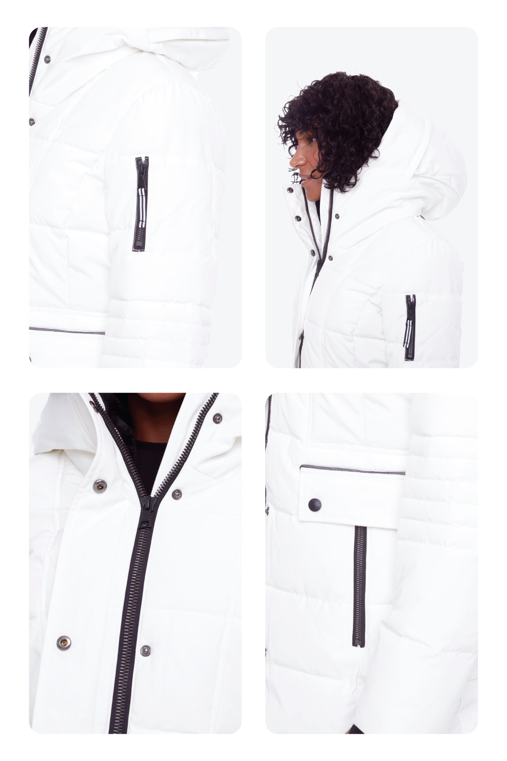 KOOTNEY | WOMEN'S VEGAN DOWN (RECYCLED) MID-LENGTH PARKA, CLOUD