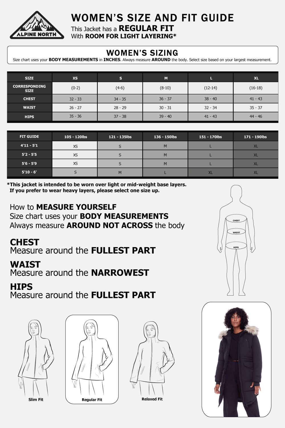 UKON | PARKA FEMME EN DUVET VÉGAN (RECYCLÉE) AVEC CORDON DE SERRAGE, NOIR