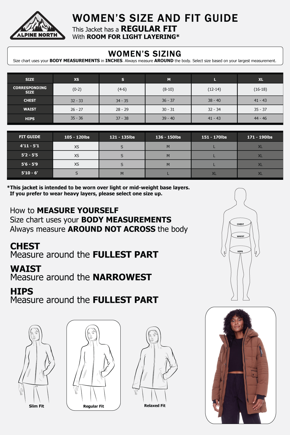 KOOTNEY | PARKA MI-LONGUE EN DUVET VÉGAN (RECYCLÉE) POUR FEMME, ÉRABLE