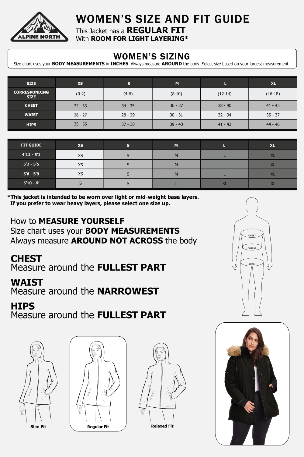 GLACIER PLUS | PARKA FEMME EN DUVET VÉGAN (RECYCLÉE), NOIR (TAILLE GRANDE)